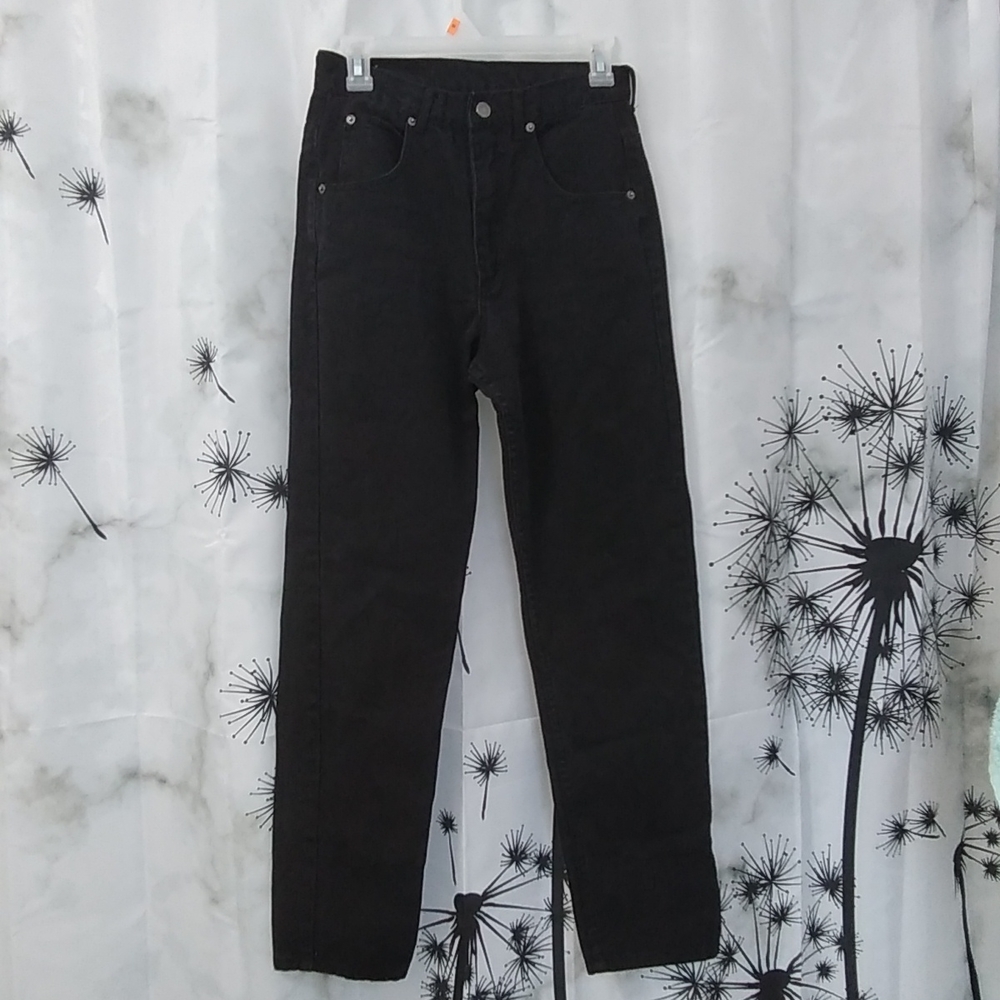 High Waisted Black Jeans